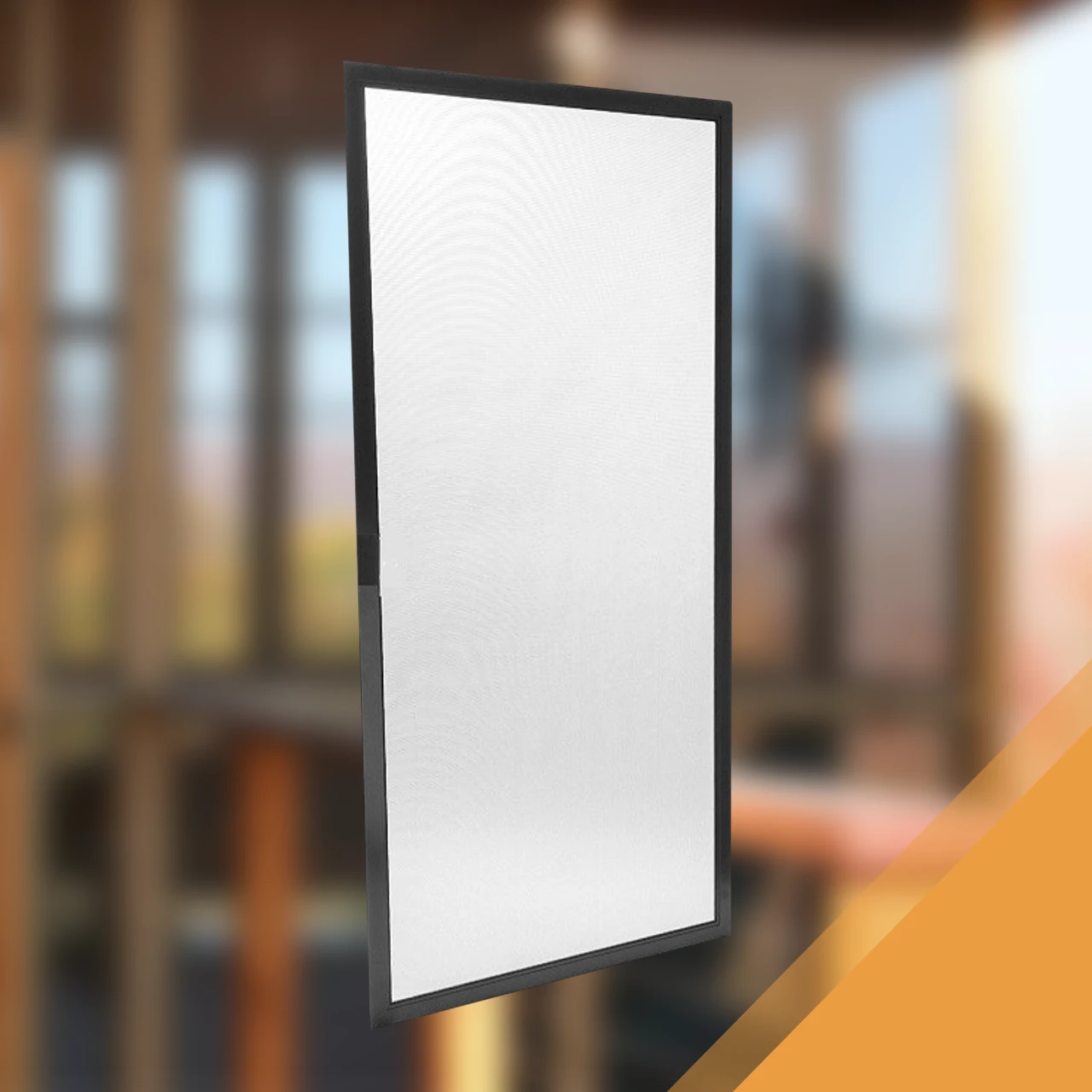 Porch Screen Panels With Charcoal Fiberglass Mesh 3 Porch Screen Panels With Charcoal Fiberglass Mesh