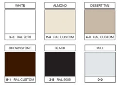 Genius® Milano 100 - Single Retractable Screen Door -Home Screen Window Discount Store 6 Colors Milano 78958.1617955388