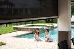 Genius Motorized Retractable Solar & Privacy Screens -Home Screen Window Discount Store Home LRMS 8 STX95 Black 3 17968.1693248661