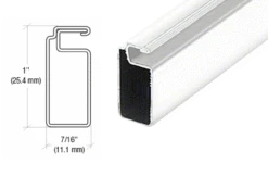 7/16 X 1 In Screen Frame 6 Ft Box Of 10 Plus Corners And Spline 9 7/16 X 1 In Screen Frame 6 Ft Box Of 10 Plus Corners And Spline -Home Screen Window Discount Store White 1inch 64532.1522268055