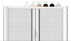 Genius® French Retractable Screen Door -Home Screen Window Discount Store retractable french door screen 33934.1687295324